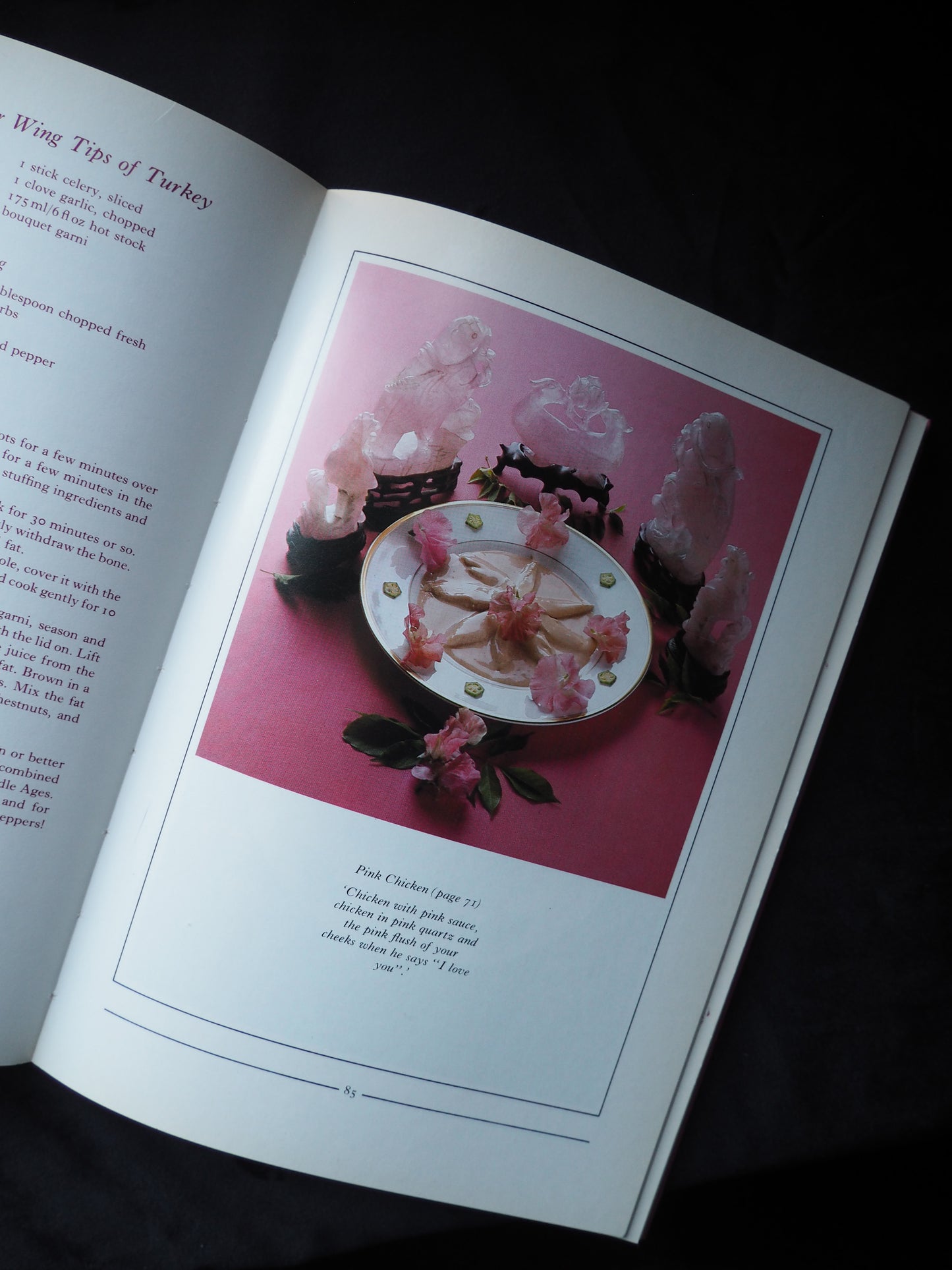 THE ROMANCE OF FOOD COOKBOOK