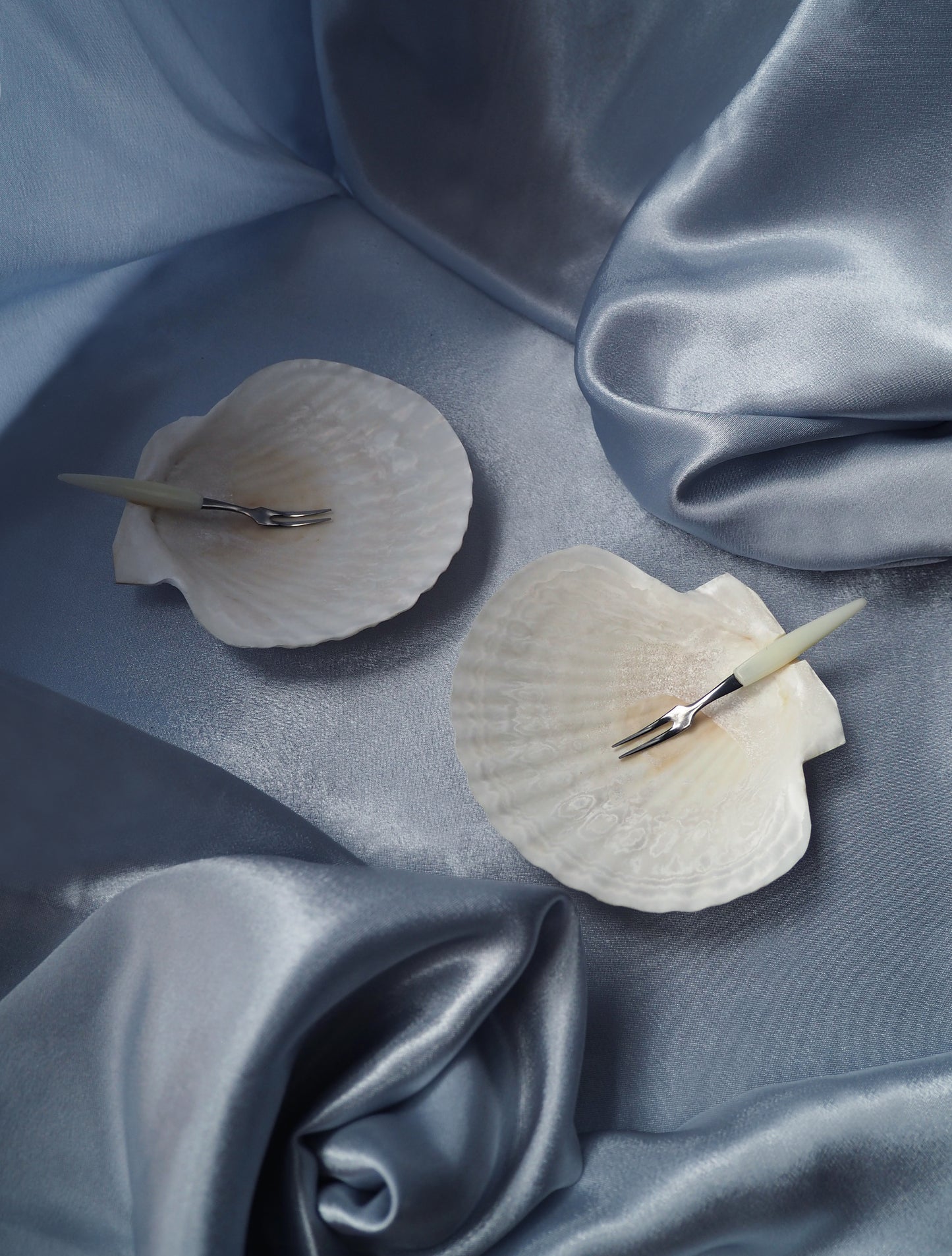 JAPANESE BAKING SHELLS & FORKS