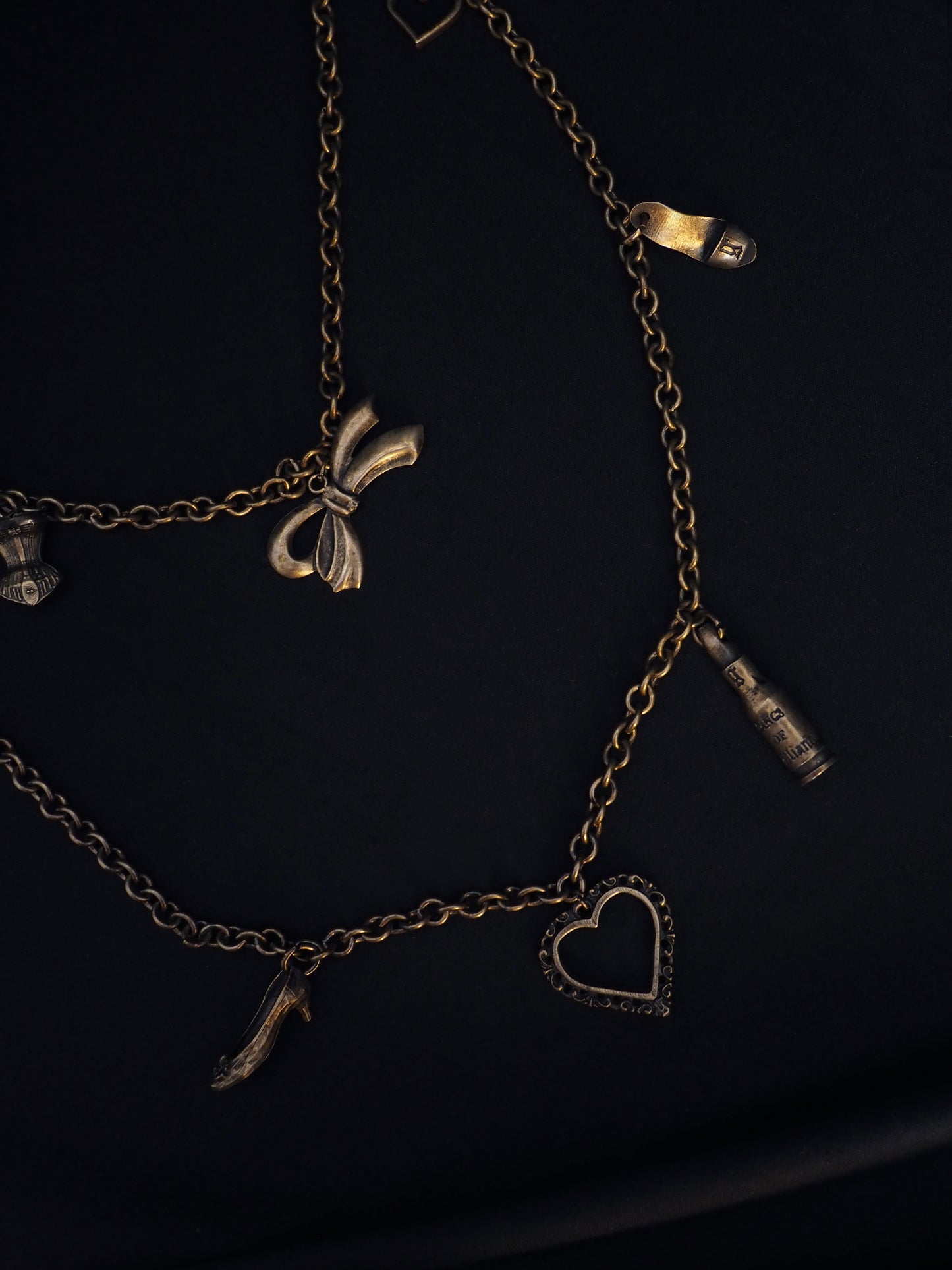 GALLIANO CHARM NECKLACE
