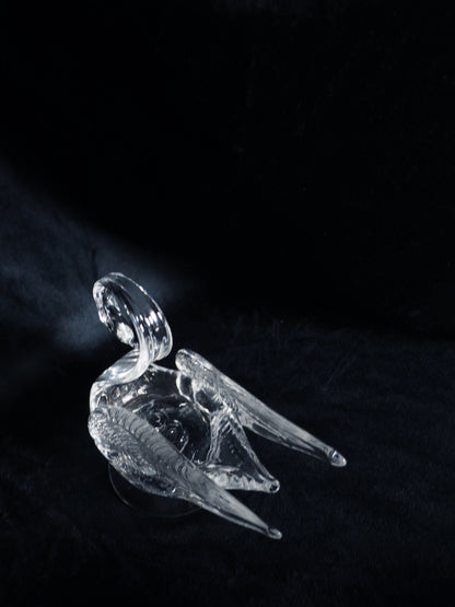 LARGE CRYSTAL SWAN