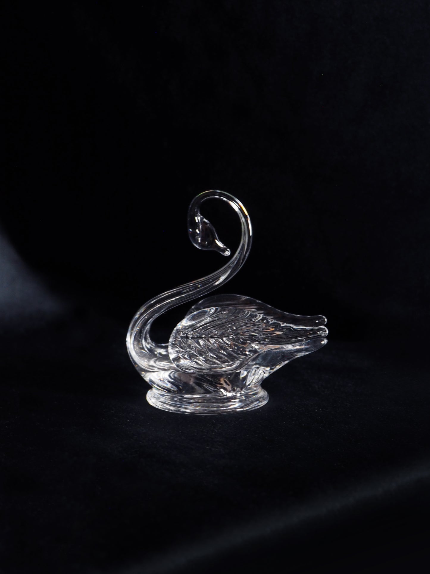 SMALL CRYSTAL SWAN