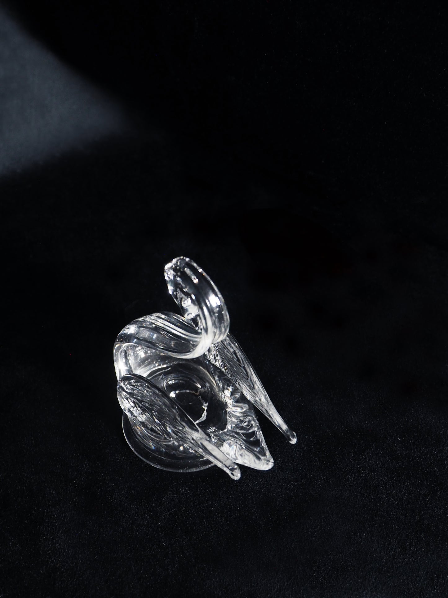 SMALL CRYSTAL SWAN